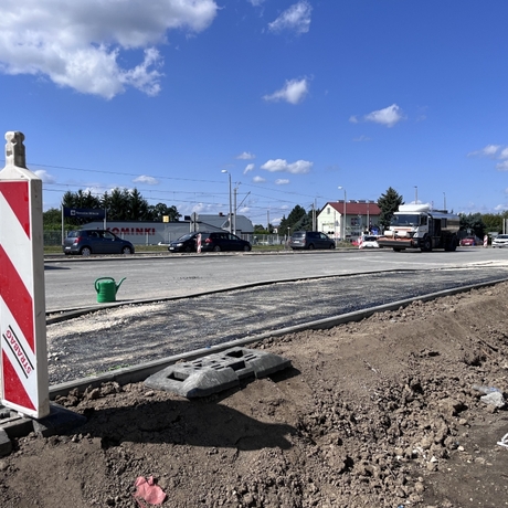 Rozbudowa ul. Warszawskiej [wrzesień 2023] - fot 9